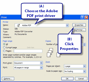 Microsoft pdf printer driver windows 7