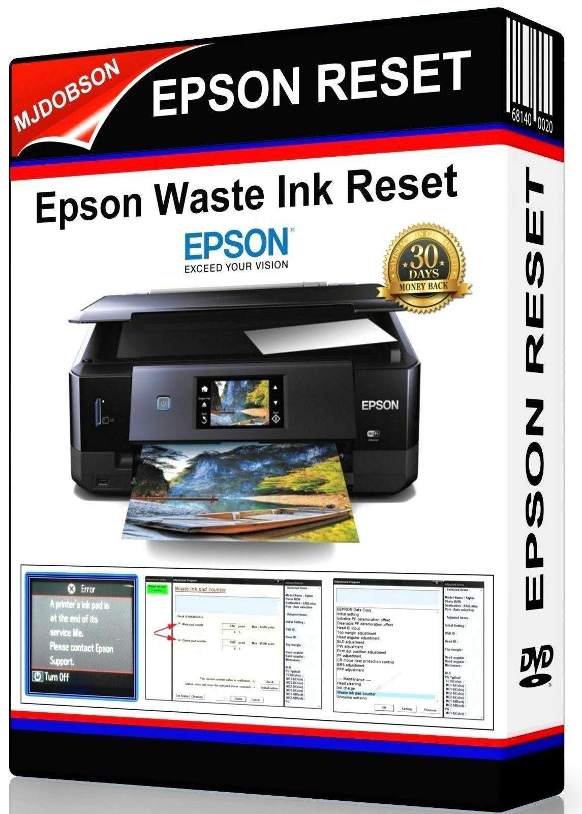 Epson S20 Reset Program